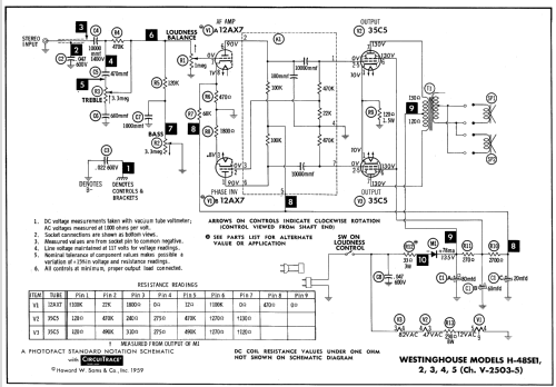 H48SE4 Ch= V-2503-5; Westinghouse El. & (ID = 692347) Verst/Mix