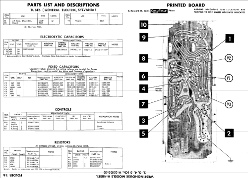 H48SE4 Ch= V-2503-5; Westinghouse El. & (ID = 692348) Verst/Mix
