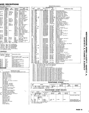 H646K17 Ch= V2192; Westinghouse El. & (ID = 3033006) Television