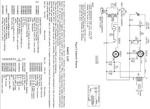 H-104AC1B Ch= V-2538-2; Westinghouse El. & (ID = 1204836) R-Player