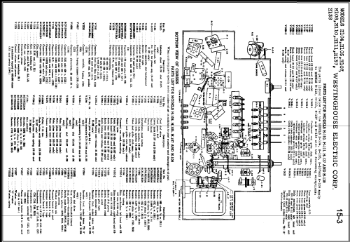 H-104B Ch= V-2102-3; Westinghouse El. & (ID = 415098) Radio