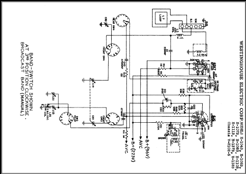 H-105B Ch= V-2102-5; Westinghouse El. & (ID = 415487) Radio