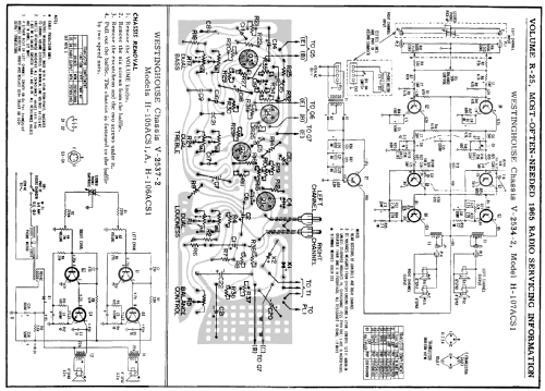 H-106ACS1 Ch= V-2537-2; Westinghouse El. & (ID = 194764) R-Player