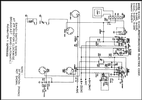 H-107B Ch= V-2102-5; Westinghouse El. & (ID = 415495) Radio