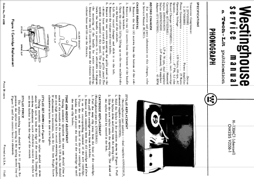 H-130AC1 Ch= V-2550-1; Westinghouse El. & (ID = 1208189) R-Player