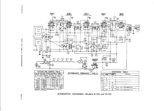 H-134; Westinghouse El. & (ID = 1537243) Radio