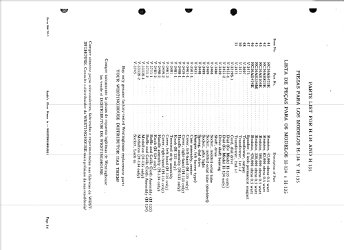 H-134B ; Westinghouse El. & (ID = 1412477) Radio