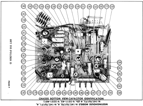 H-14T170 Ch= V-2311-45; Westinghouse El. & (ID = 1850027) Televisión