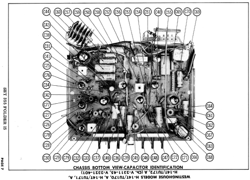 H-14T170A Ch= V-2311-45; Westinghouse El. & (ID = 1850073) Television