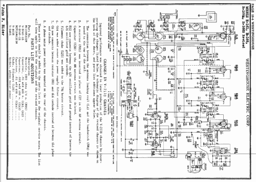 H-161 Ch= V-2118; Westinghouse El. & (ID = 1681723) Radio