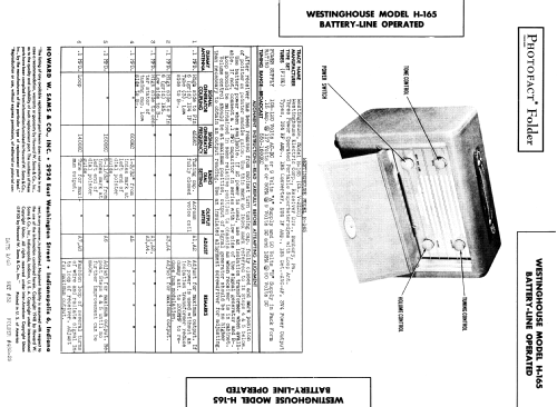 H-165 ; Westinghouse El. & (ID = 942068) Radio