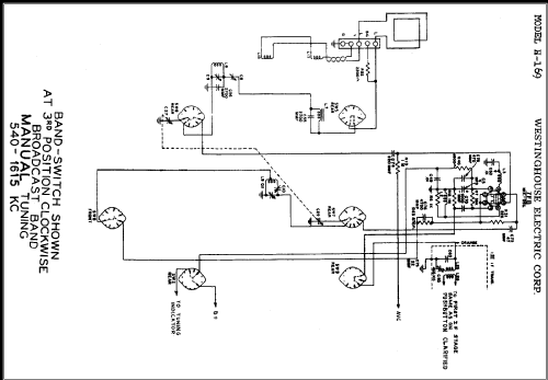 H-169 Ch= V-2124-1; Westinghouse El. & (ID = 317102) Radio