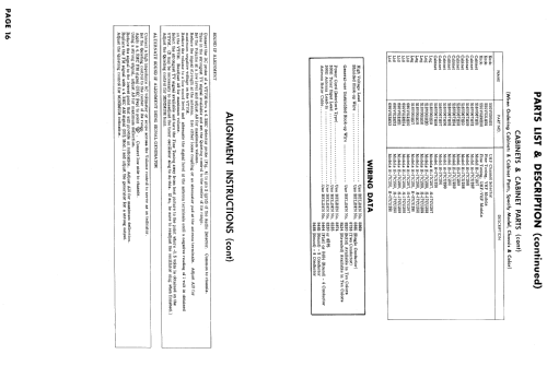 H-17C288 Ch= V-2365-11; Westinghouse El. & (ID = 892619) TV Radio