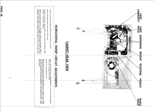 H-17C288 Ch= V-2365-11; Westinghouse El. & (ID = 892631) TV Radio