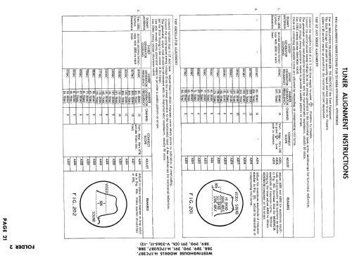 H-17CU290 Ch= V-2365-12; Westinghouse El. & (ID = 892824) TV Radio