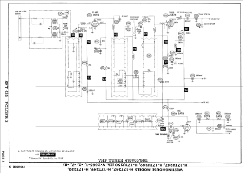 H-17T247 Ch= V-2365-7; Westinghouse El. & (ID = 877756) Televisión