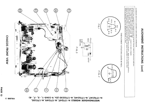 H-17T247 Ch= V-2365-7; Westinghouse El. & (ID = 877764) Television