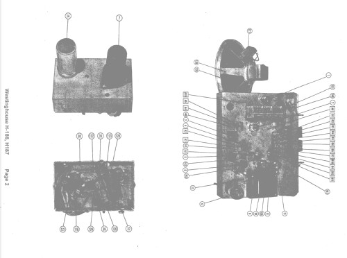 H-186 Ch= V-2132; Westinghouse El. & (ID = 1529263) Radio