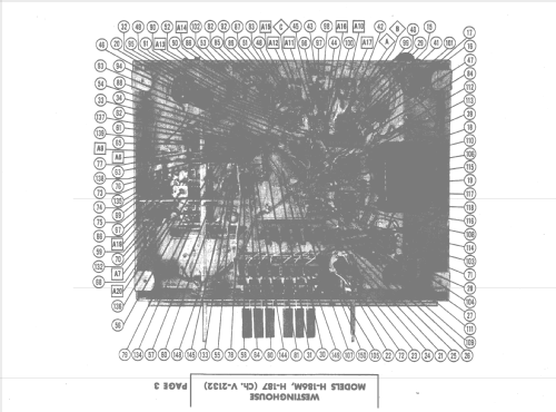 H-186 Ch= V-2132; Westinghouse El. & (ID = 1529264) Radio