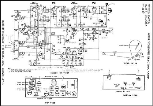 H-203 Ch= V-2137; Westinghouse El. & (ID = 319129) Radio