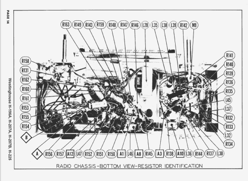 H-207A Ch= V-2130-11DX Radio Ch= V-2137; Westinghouse El. & (ID = 1569174) TV Radio