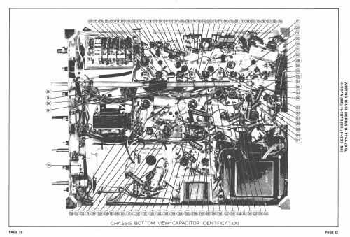 H-207B Ch= V-2130-21DX Radio Ch= V-2137; Westinghouse El. & (ID = 1569221) TV Radio