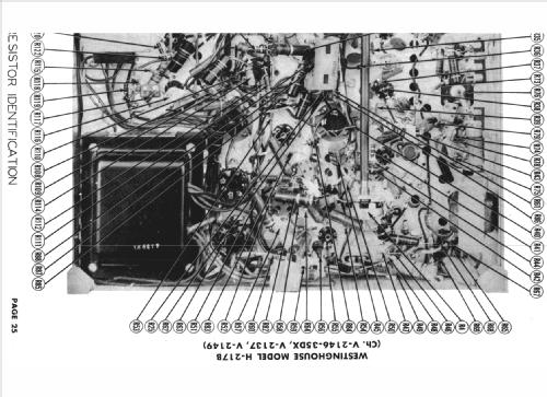 H-217B V-2146-35DX, V-2137, V-2149; Westinghouse El. & (ID = 1561049) TV-Radio