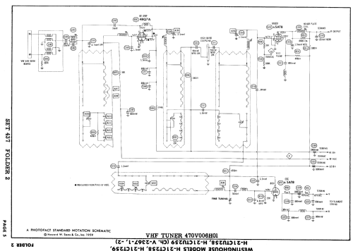 H-21CTU258 Ch= V-2367-2; Westinghouse El. & (ID = 879011) Television