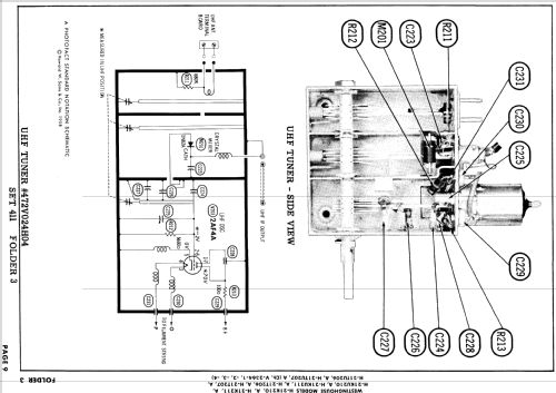 H-21K210A Ch= V-2364-3; Westinghouse El. & (ID = 785460) Televisión