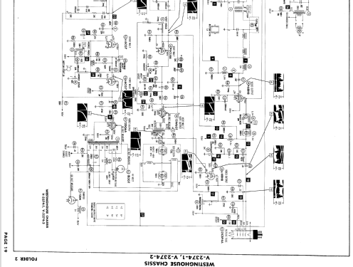 H-21K270 Ch= V-2374-1; Westinghouse El. & (ID = 901752) Television