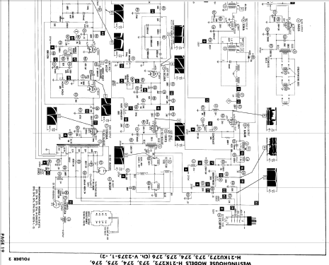 H-21K275, H-21K276 Ch= V-2375-1; Westinghouse El. & (ID = 622999) Television