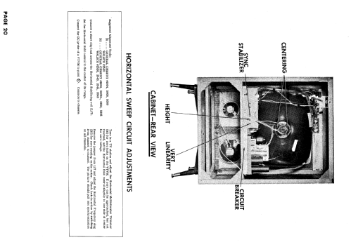 H-21K275, H-21K276 Ch= V-2375-1; Westinghouse El. & (ID = 623000) Television