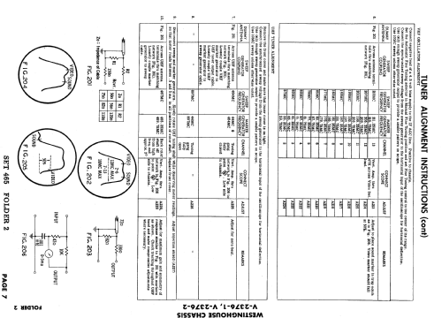 H-21K305, 306, 308, 309, 310 Ch= V-2376-1; Westinghouse El. & (ID = 635540) Television