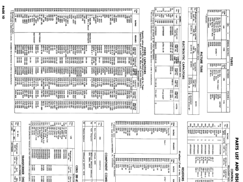 H-21K305, 306, 308, 309, 310 Ch= V-2376-1; Westinghouse El. & (ID = 635543) Television