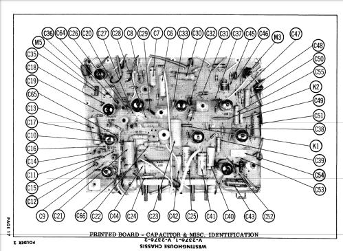 H-21K311, 312, 313, H-21T300 Ch= V-2376-1; Westinghouse El. & (ID = 635531) Television