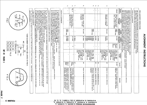 H-21KU210 Ch= V-2364-2; Westinghouse El. & (ID = 785378) Television