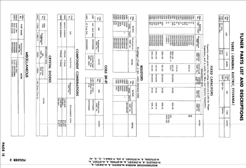 H-21KU211A Ch= V-2364-4; Westinghouse El. & (ID = 785567) Televisore