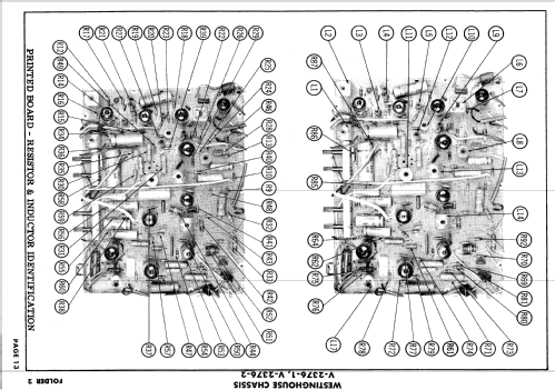 H-21KU305, 306, 308, 309 Ch= V-2376-2; Westinghouse El. & (ID = 635457) Television