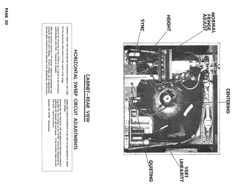 H-21T221A Ch= V-2372-67; Westinghouse El. & (ID = 2531628) Télévision
