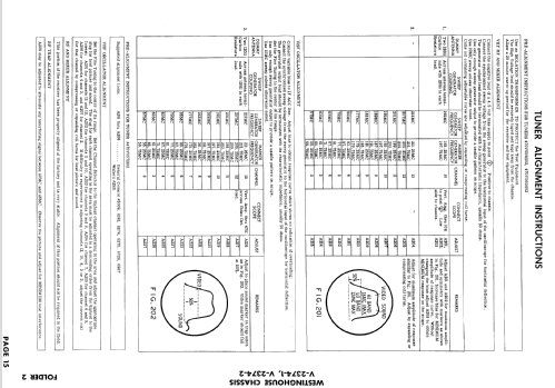 H-21T262 Ch= V-2374-1; Westinghouse El. & (ID = 901828) Televisión