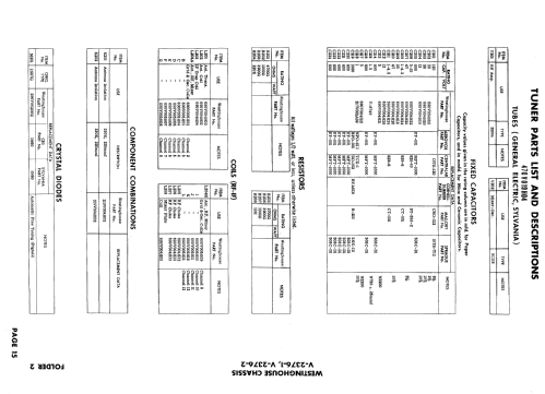 H-21T301, 302, 303, 304 Ch= V-2376-1; Westinghouse El. & (ID = 635393) Televisore