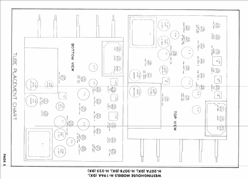 H-225 Ch= V-2130-31DX; Westinghouse El. & (ID = 1569259) Televisión