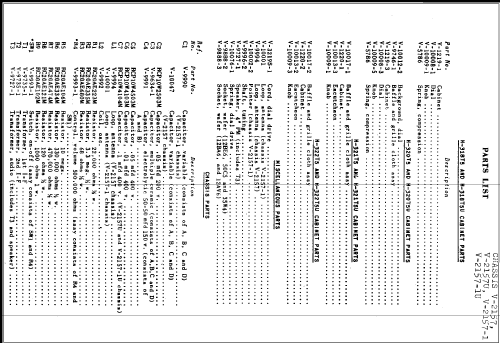 H-318T5U Ch= V-2157U; Westinghouse El. & (ID = 260105) Radio