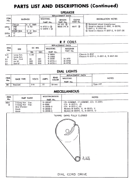 H-321T5 Ch= V-2157-1; Westinghouse El. & (ID = 2809610) Radio