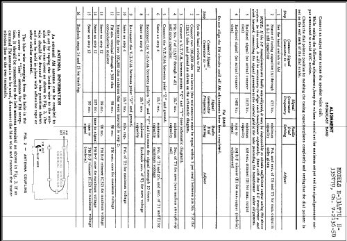 H-334T7U Ch= V-2136-5U; Westinghouse El. & (ID = 239848) Radio