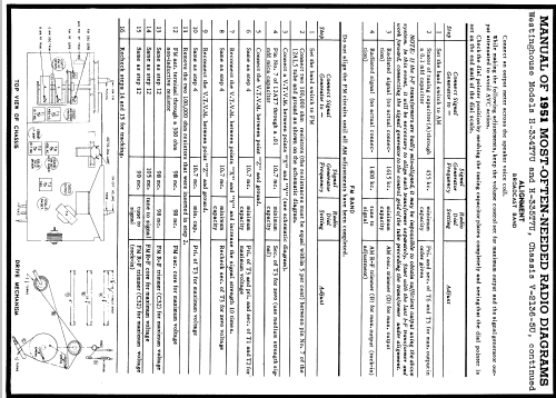 H-335T7U Ch= V-2136-5U; Westinghouse El. & (ID = 122420) Radio