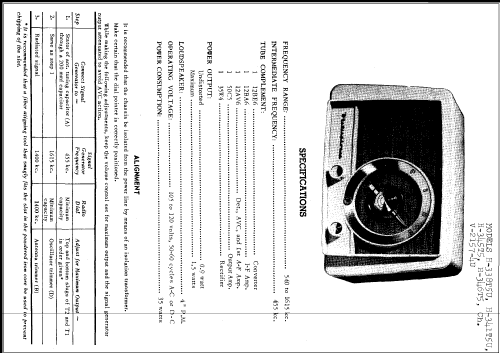 H-345T5 Ch= V-2157-4U; Westinghouse El. & (ID = 239881) Radio