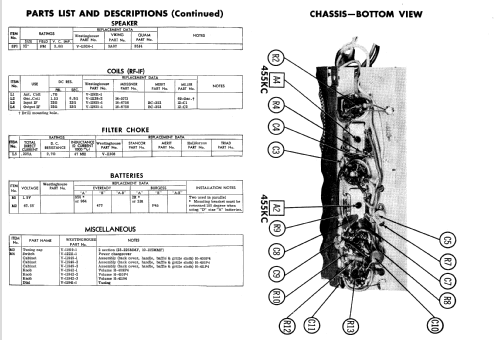 H-409P4 Ch= V-2185-1; Westinghouse El. & (ID = 577692) Radio