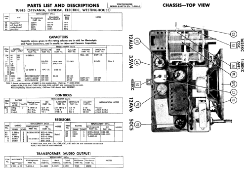 H-449T4 Ch= V-2184-4; Westinghouse El. & (ID = 514537) Radio