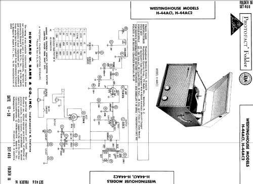 H-44AC1A V-2506-2 Chassis; Westinghouse El. & (ID = 511697) R-Player